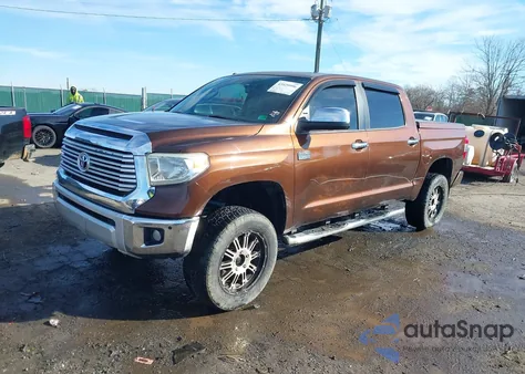 2015 Toyota Tundra Platinum 5.7L V8 from USA, damaged, VIN 5TFAY5F19FX423024